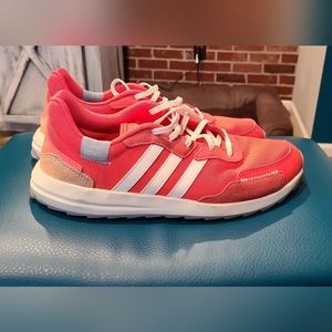 Red Adidas retro Chucky shoes